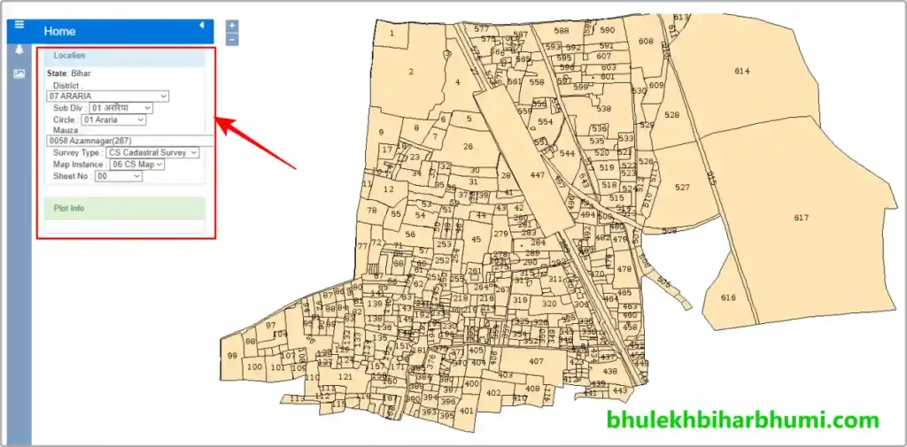 Bihar Bhu Naksha - Check Online 2