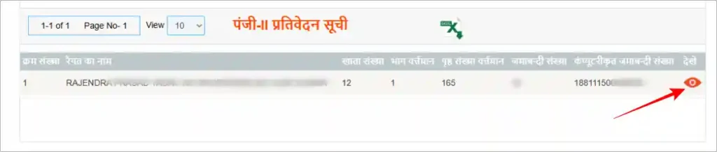 Bihar Jamabandi Panji 2 Check Online 3